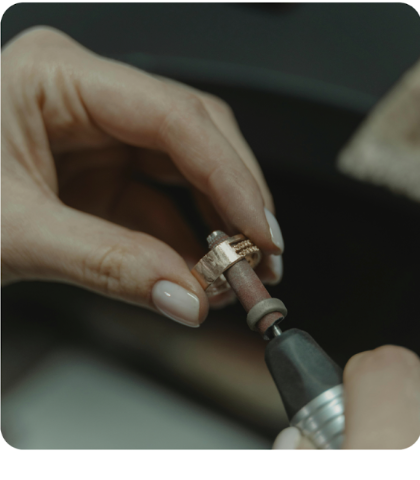 Jewelry repair detail